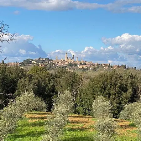 Appartamento Podere Casanuova - Caesius Pool & View San Gimignano